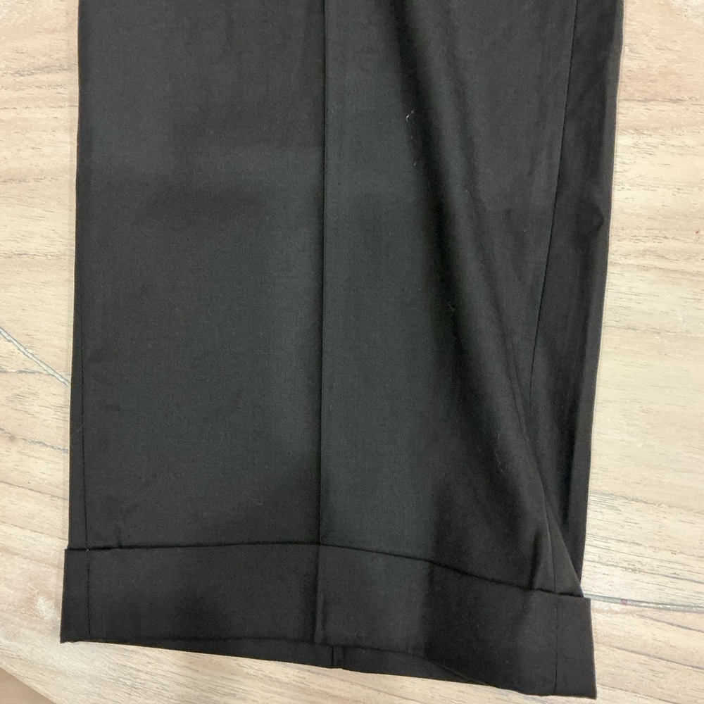 Men's Brooks Brothers custom Black Dress Pants - Picture 2 of 3